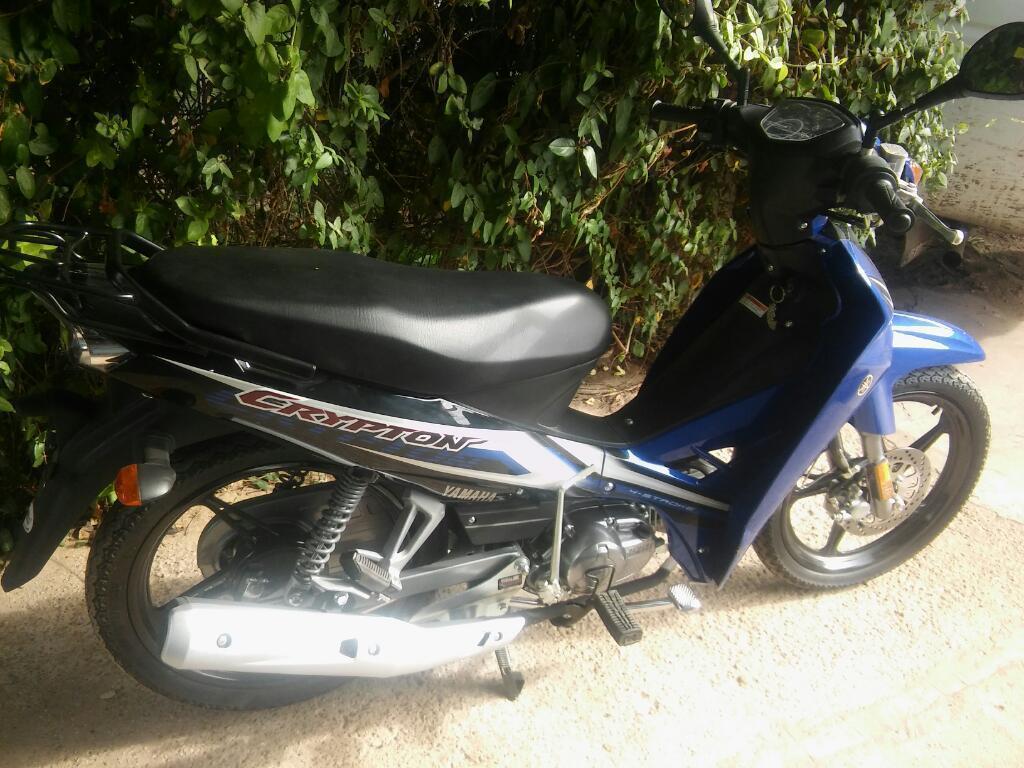 Yamaha Crypton 2017 con 600km