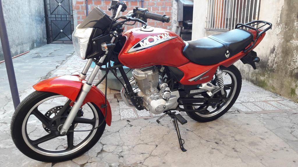 Mondial RD 150H Full, año 2016, 13.200 kms. en excelentisimo estado