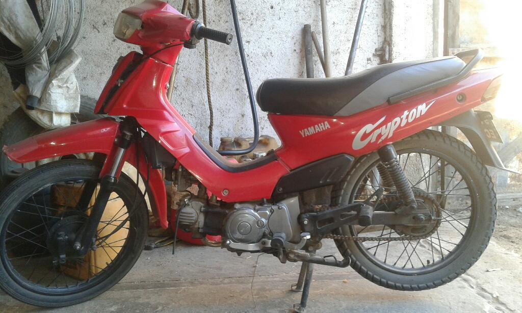 Vendo Yamaha Cripton Modelo 2009