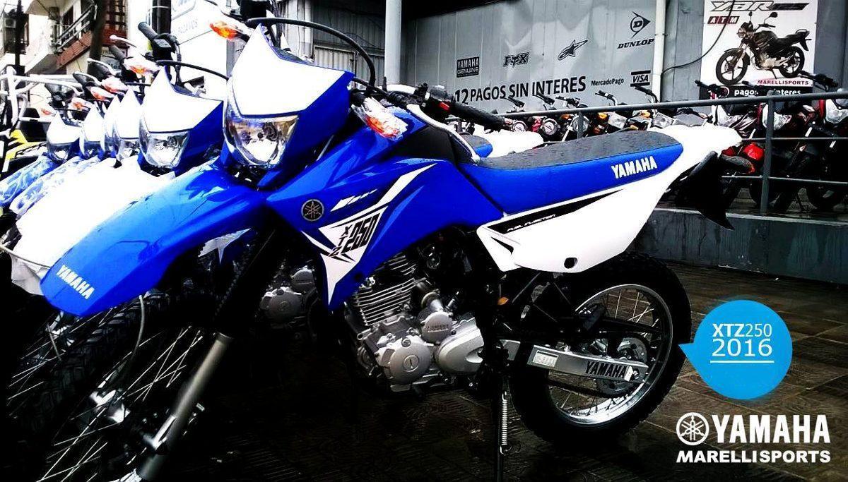 Yamaha Xtz 250 Azul 12 O 18 Cuotas Marellisports San Justo