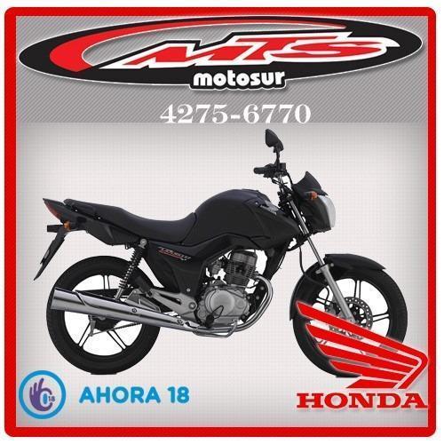 Honda Cg Titan 150 Azul Negra Roja Nueva 2017 0km Moto Sur