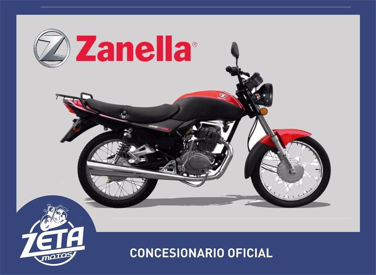Zanella Rx 150 G3 0km Modelo 2017 Zeta Motos