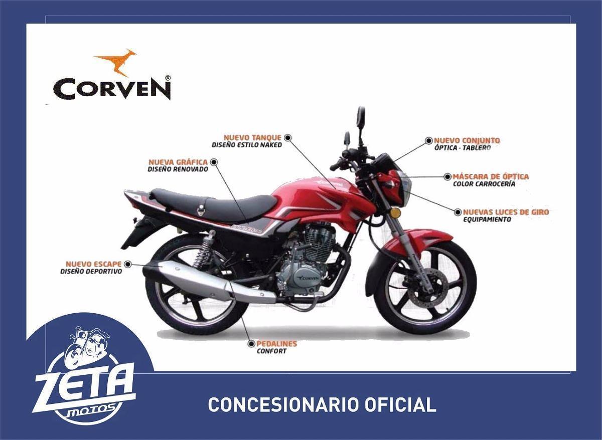 Corven Hunter 150 R2 0km 2017 Zeta Motos