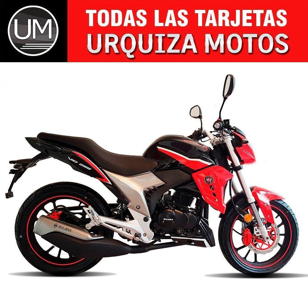 Moto Gilera Vc 200 Naked Hasta 30 Cuotas 0km Urquiza Motos