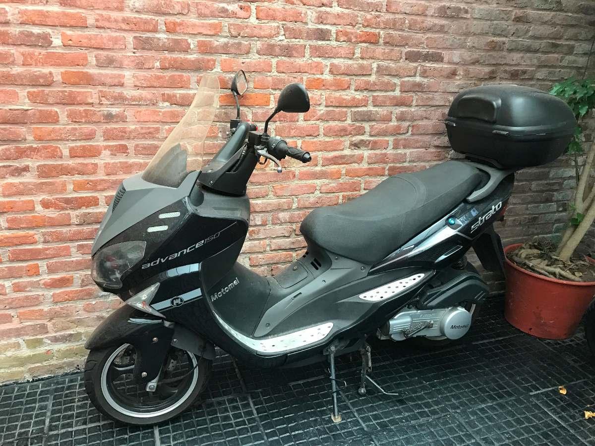 Excelente Scooter Motomel Strato Advance 150 C/alarma Y Baul