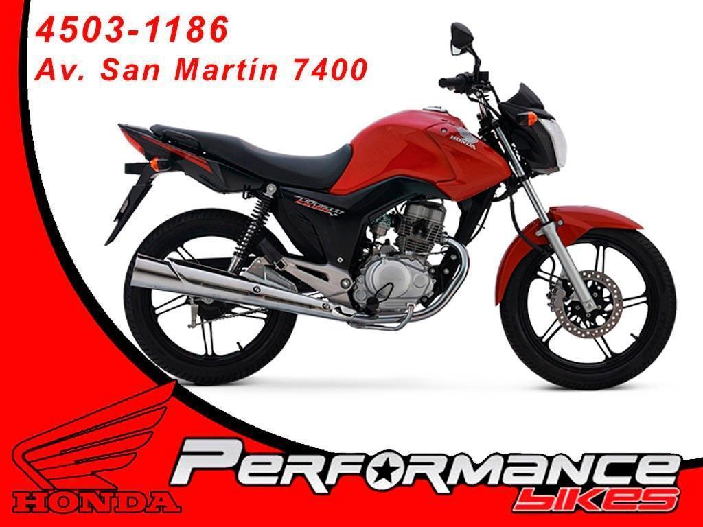 Honda Cg 150 Titan 2017 + Linga Y Guantes Performance Bikes