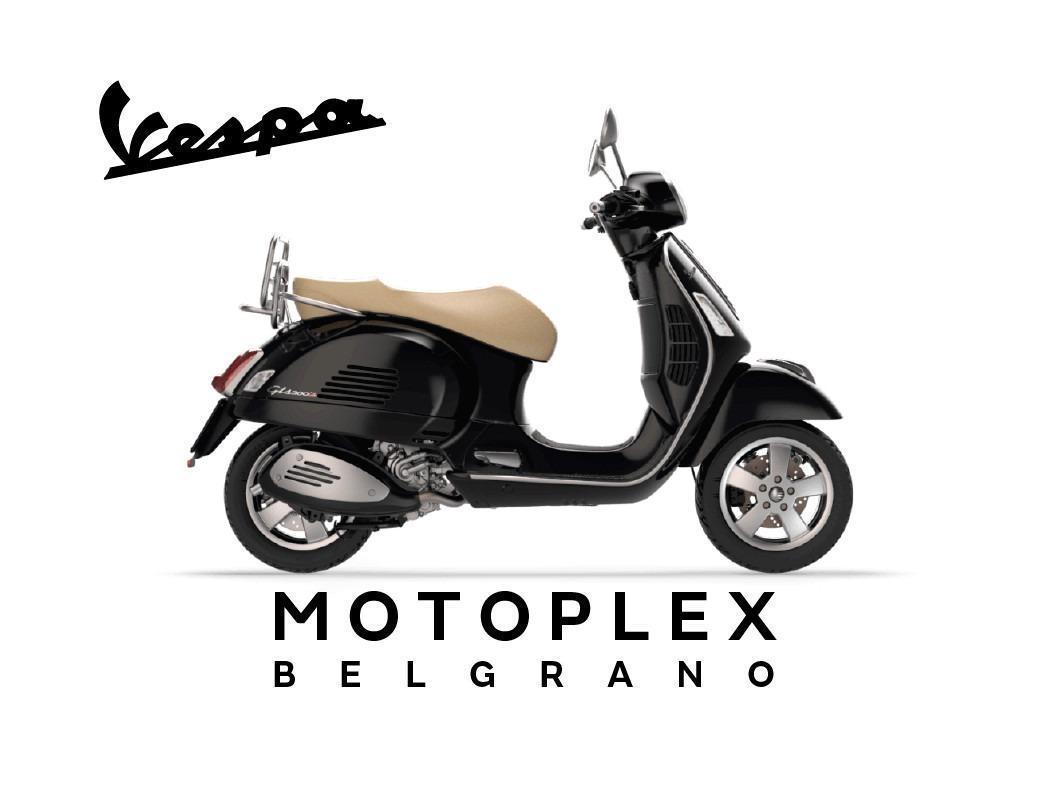 Vespa Gts 300 Motoplex Belgrano Garantía 2 Años