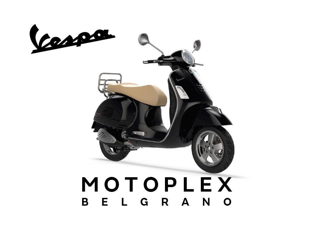 Vespa Gts 300 Motoplex Belgrano Garantía 2 Años