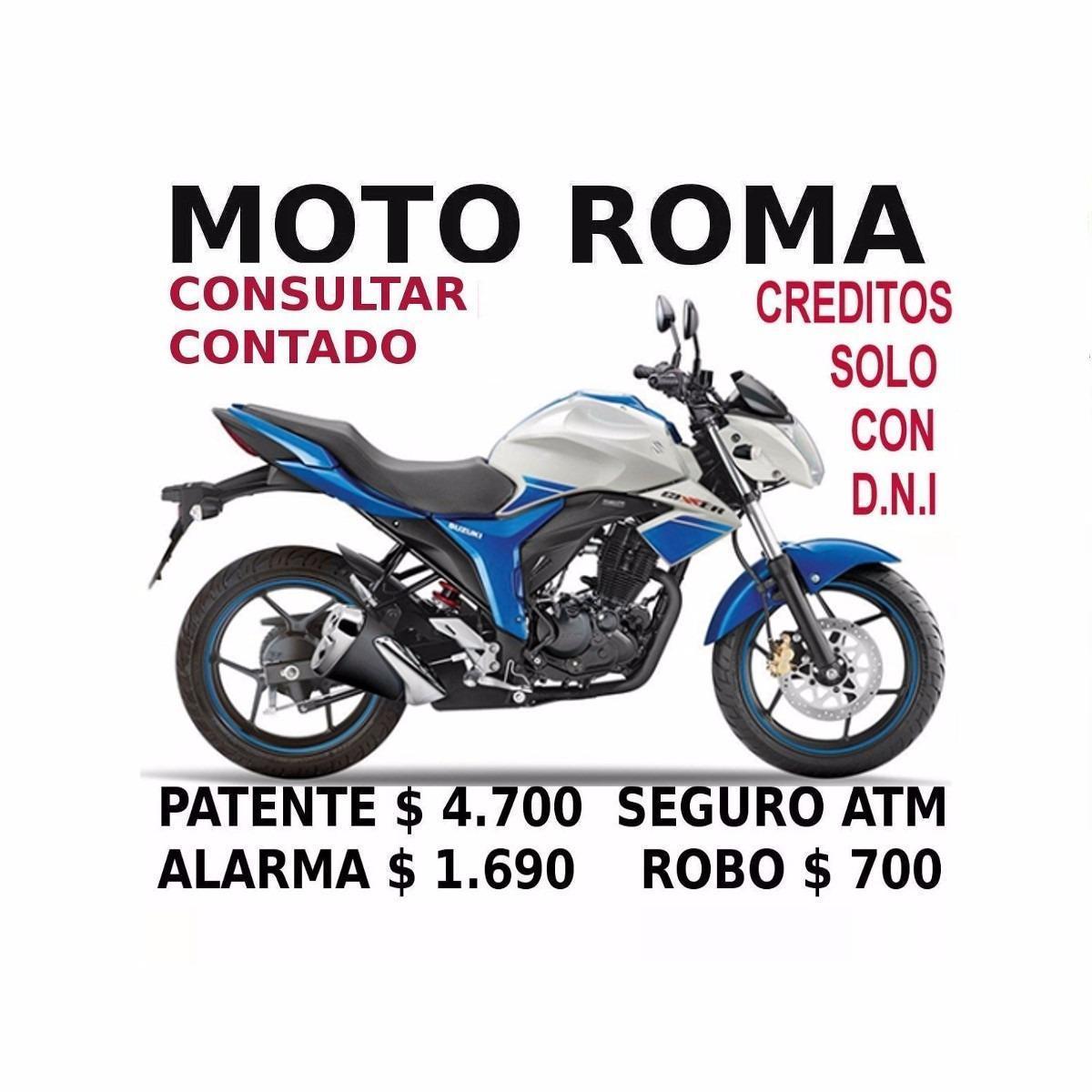 Suzuki Gixxer 150 Patente $4.700