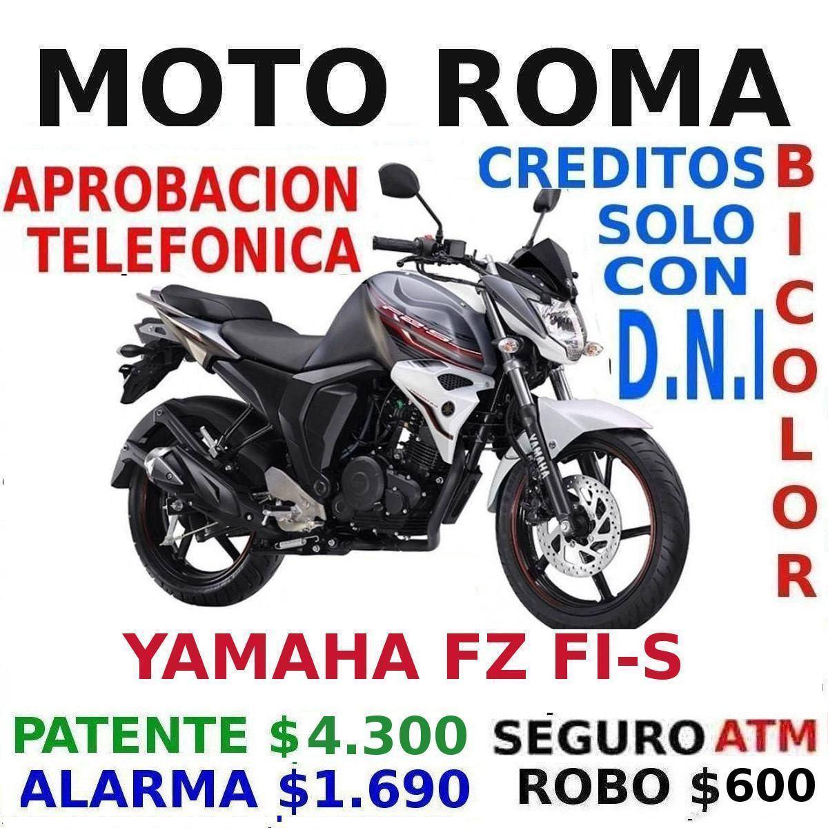 Yamaha Fz Fi Patente $ 4.300