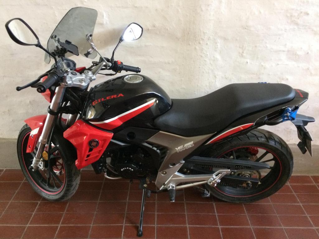 Vendo Moto Gilera 200 vc Naked modelo 2017