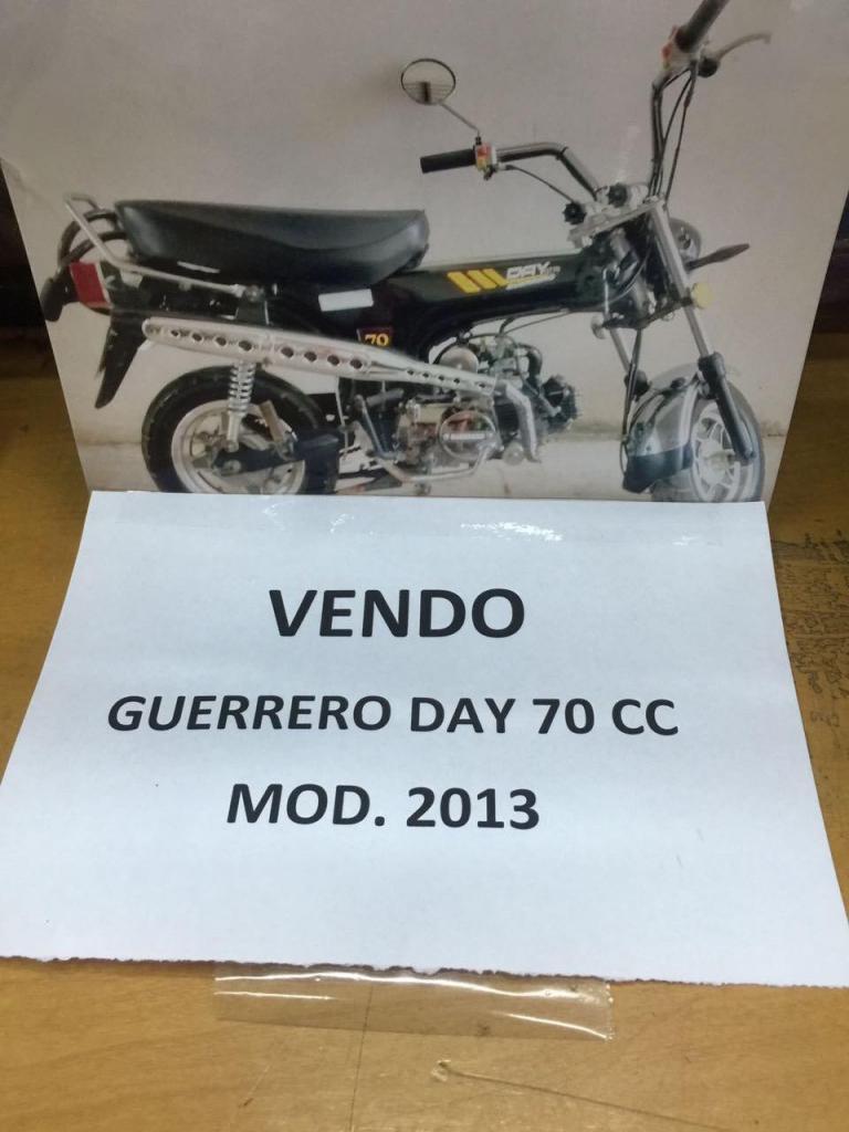 Moto Guerrero Day 70 Cc