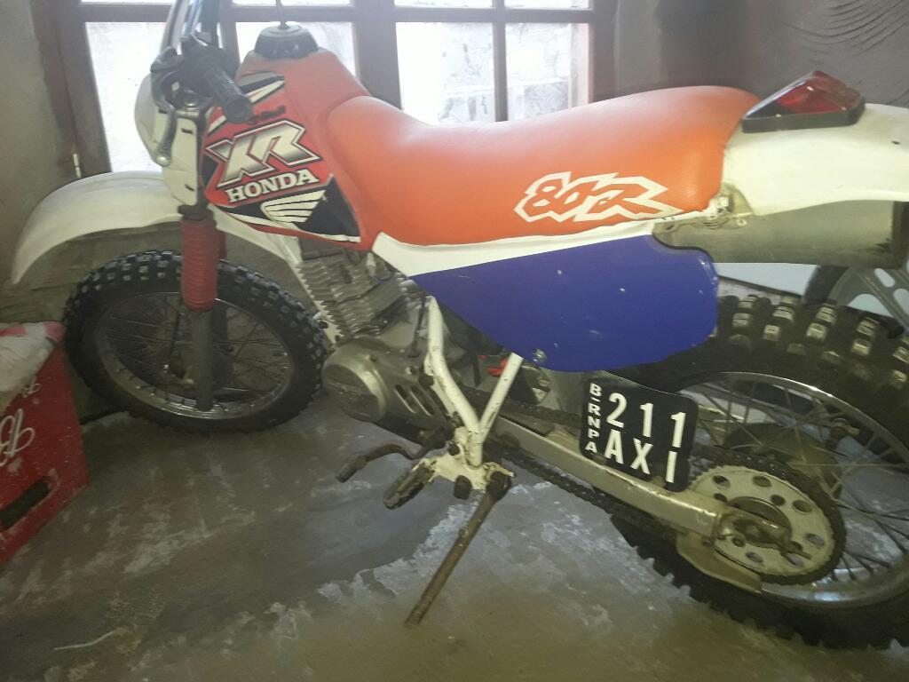 Moto Honda Xr80