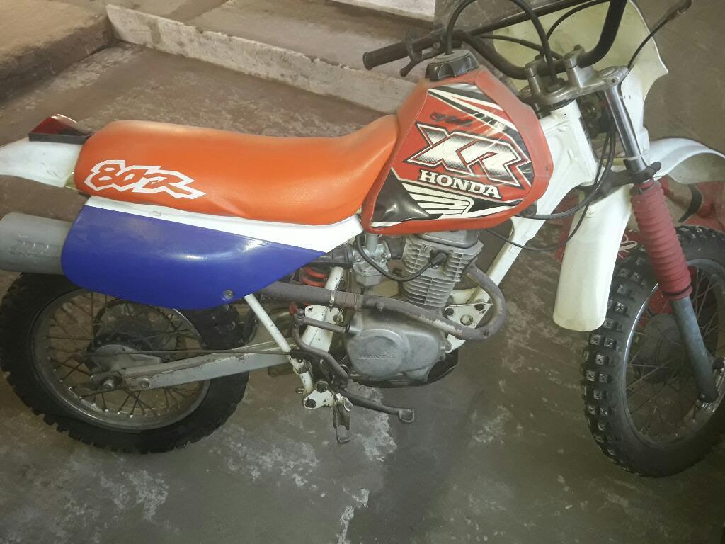 Moto Honda Xr80