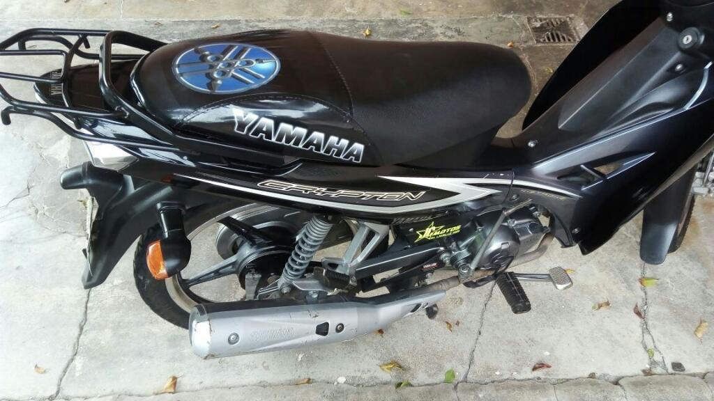 Vendo Yamaha Crypton 2014 Alarma Y Xenón