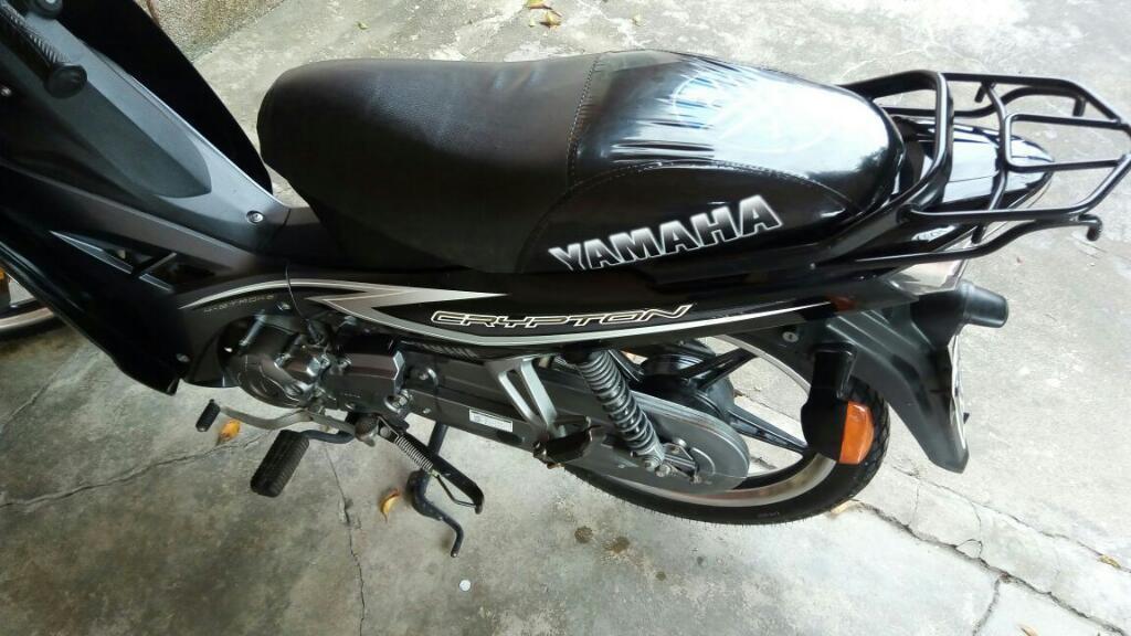 Vendo Yamaha Crypton 2014 Alarma Y Xenón