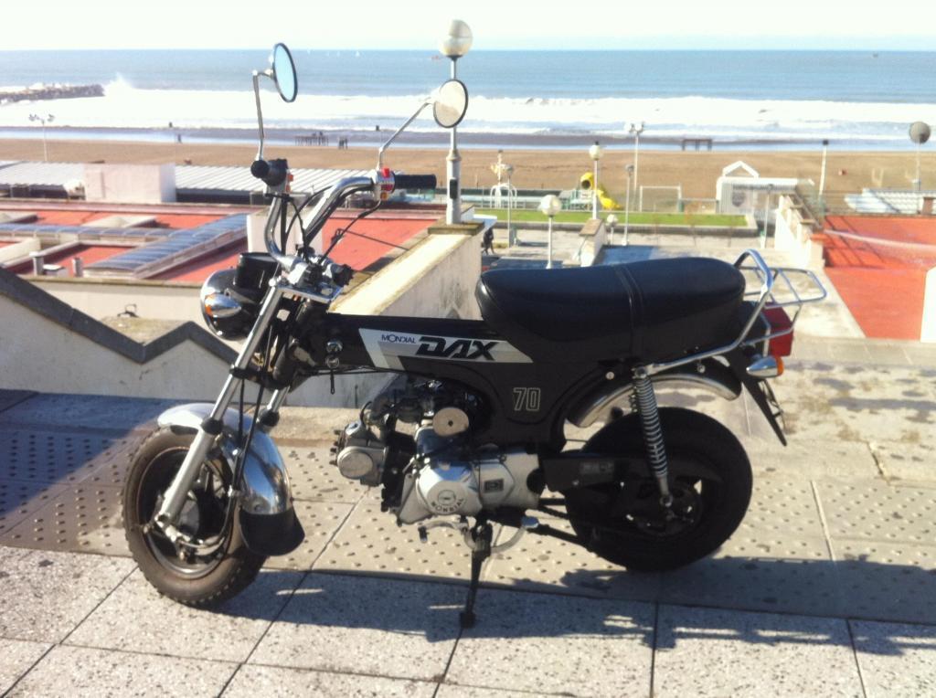 Vendo moto Mondial Dax70 modelo 2013 Precio: $12.000
