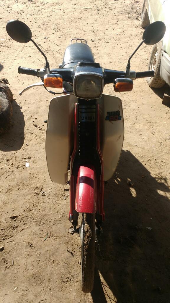 Yamaha 80 Cedula Nmas Impecable