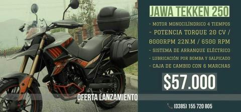 Oferta de Lanzamiento Jawa Tekken 250