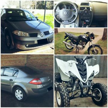 Vendo Megane Ii, Titan 150 Y Raptor 350