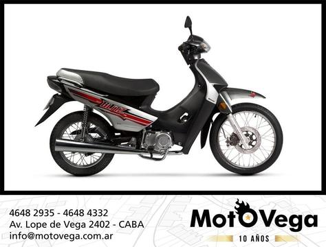 Motomel Blitz 110 One V8 Full Rayos Disco C/ Alarma Motovega