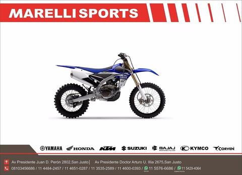 Yamaha Yz 450 Fx 2017, Marellisports (con Certificado)