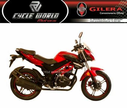 Moto Gilera Vc 150 R 13.5 Hp Naked 2017 0km Hasta 14/7