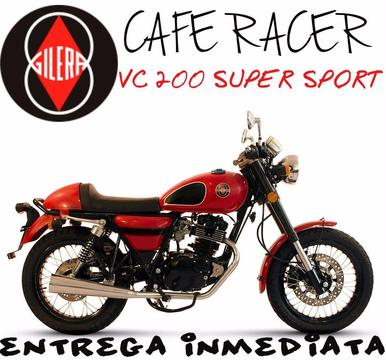 Moto Gilera Vc 200 Super Sport Cafe Racer 0km 2017