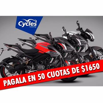 Bajaj Rouser 200 Ns $20.000 Y 18 Cuotas De $2.313