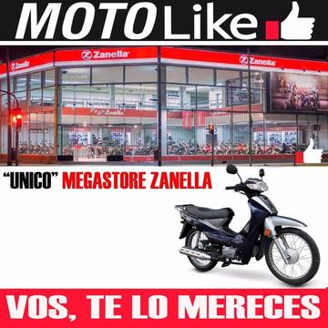 Moto Zanella Due 110 Zb Base Full Cub Crypton Wave Luxury