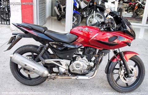 Moto Usada Bajaj Rouser 220f 220 30000 Km 2014 Rojo