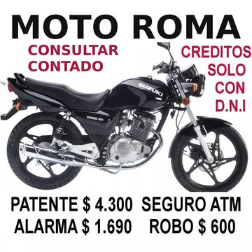 Moto Suzuki En 125 Patente $4.300