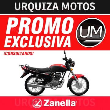 Moto Zanella Rx 150 G3 Base 2017 Street 0km Urquiza Motos