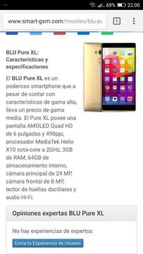 Permuto Blu Pure Xl por Moto