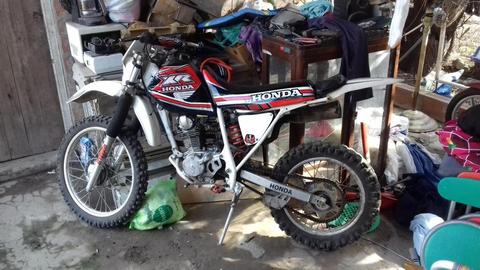 vendo honda xr 200 mod 2000