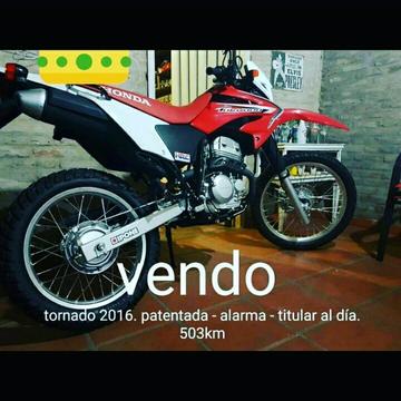 Honda Tornado 250cc. Mod 2016 503km