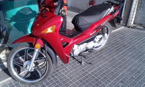 vendo honda wave 2014 con llantas exelente 11mil kilometros