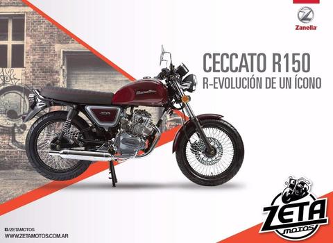 Zanella Ceccato 150 R150 0km Modelo 2017 Zeta Motos