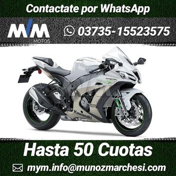 Moto Kawasaki Zx10 R 2017 Blanco 0 Km Muñoz Marchesi