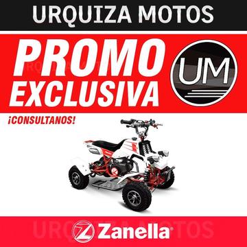 Moto Cuatriciclo Zanella Kids 50 12 Cuotas 0km Urquiza Motos