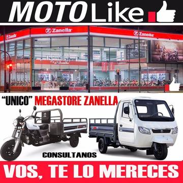 Zanella Tricargo 125 Xt Utilitario Carga Triciclo Moto Like