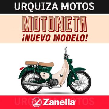 Zanella Motoneta 110 Vintage Victim 0km Retro Urquiza Motos