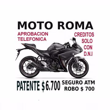 Yamaha R3 Patente $ 6.700