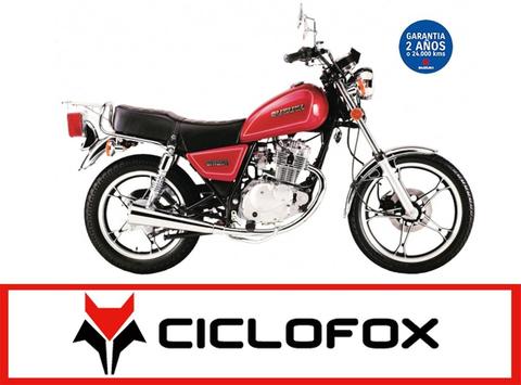 Moto Suzuki Gn 125 0km 12 C/ude $3.231 Ciclofox Moto