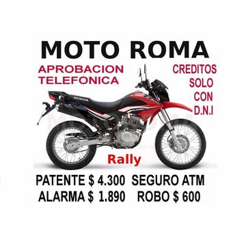 Honda Xr 150 Rally - Patente $ 4.300