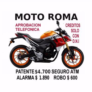 Honda Cb 190 Repsol Patente $ 4.700