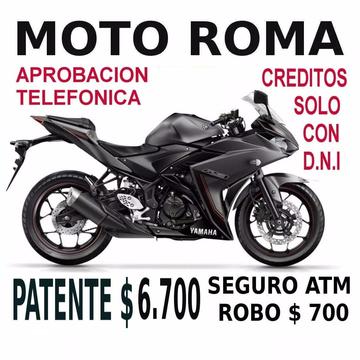 Yamaha R3 Patente $6.700